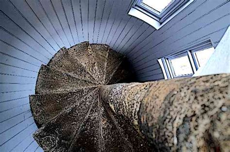 Spiral Staircase Inside Larnach Medieval Castle Tower Picture