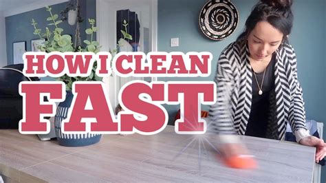 How To Clean Your House Fast Quick Cleaning Method Youtube