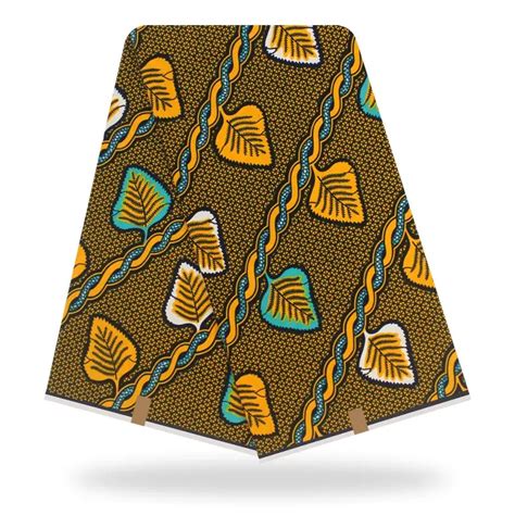 Хлопок настоящий воск Анкара ткань Африканский принт ткань для ...