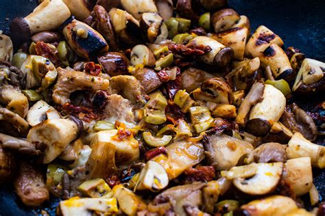 bbqlove rezept sommerliche pilzpfanne aus dem wok