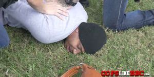 Perverted Cops Subdue Criminal In An Electricity Room Into Some Hot Action Porn Videos