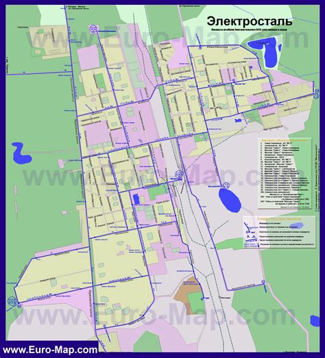 karty elektrostali podrobnaia karta goroda elektrostal  ulicami  nomerami domov moskovskaia