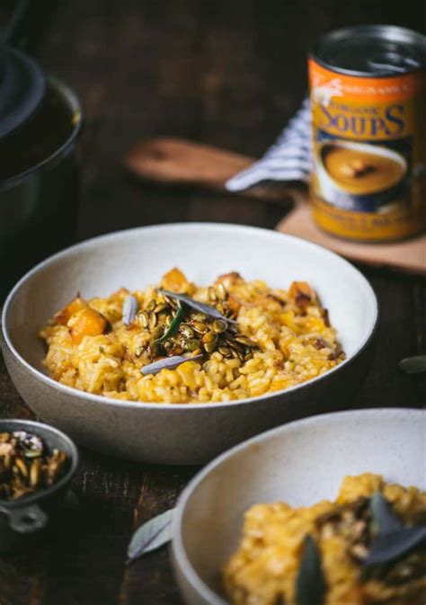 Vegan Butternut Squash Sage Risotto - Crowded Kitchen