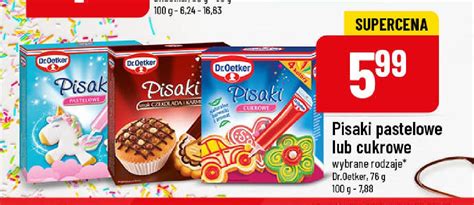 Pisaki Czekolada I Karmel Dr Oetker Cena Promocje Opinie Sklep