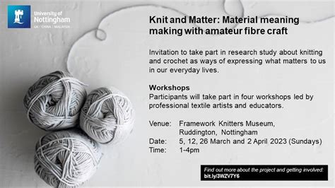 Framework Knitters Museum on LinkedIn: #research #researchanddevelopment #knitting #wellbeing # ...