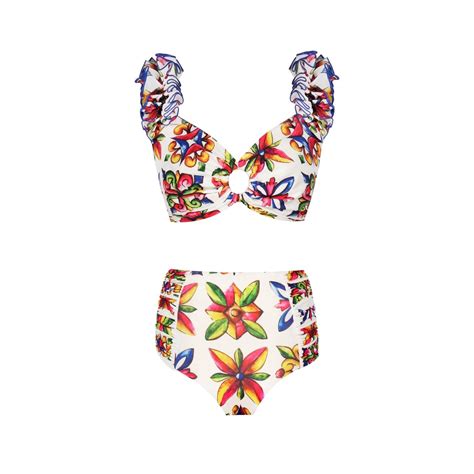 Nur Karaata Women S Lily Sicilia Bikini Set In Multi Modesens