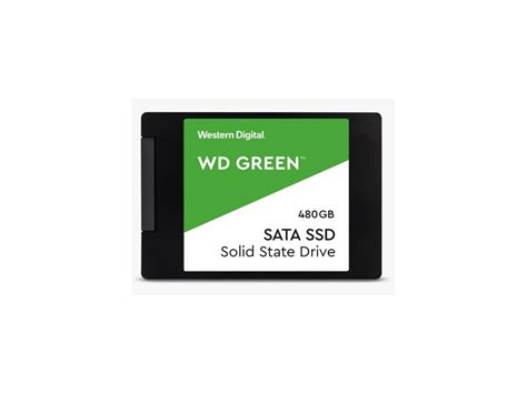 Disco SSD 2,5" 7mm 480GB SATA 3 - Western Digital GREEN (WDS480G2G0A ...