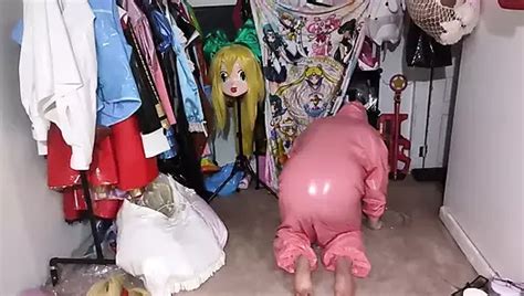 Pvc Hazmat Suit Breathplay With Gasmask And Rebreathing Bag Shemale Vibrator Amateur Porn