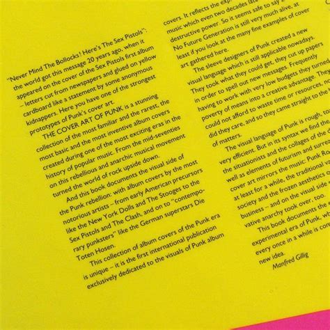 Punk The Album Cover Art Of Punk Sex Pistols Bildband Gebraucht In Engelburg F R Chf