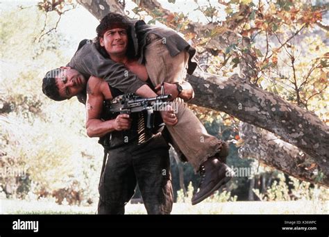 Hot Shots Part Deux ROWAN ATKINSON CHARLIE SHEEN Date 1993 Stock Photo Alamy