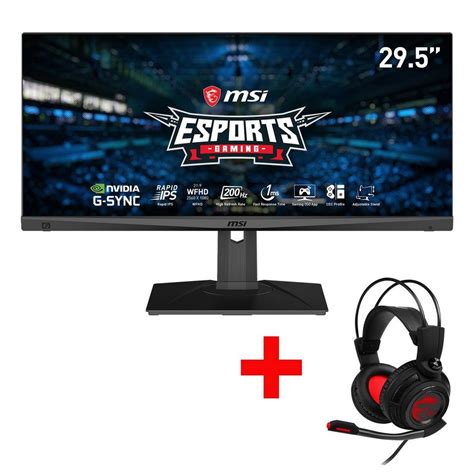 MSI Optix MAG301RF Gaming-Monitor (75 cm/29,5 ", 2560 x 1080 px, WFHD ...
