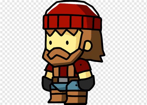 Scribblenauts Lenhador Jogos Scribblenauts Png Pngwing