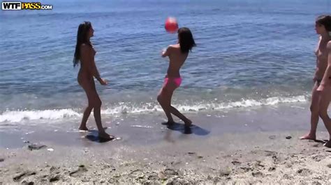 Real Sex Party On The Sunny Beach Carol Vega