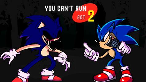 Fnf You Can´t Run Vs Sonicexe V2 Youtube