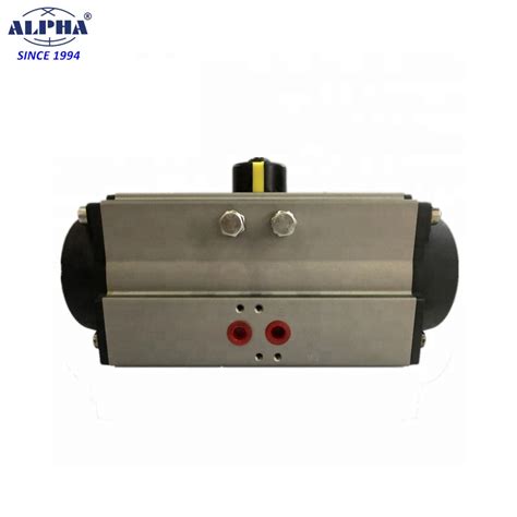 Alpha C Black Single Acting Linear Actuator Rt075 K10 Pneumatic Valve