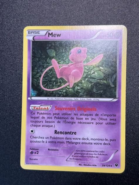 Pok Mon Mew Pv Impact Des Destins Holo Rare Vf Eur