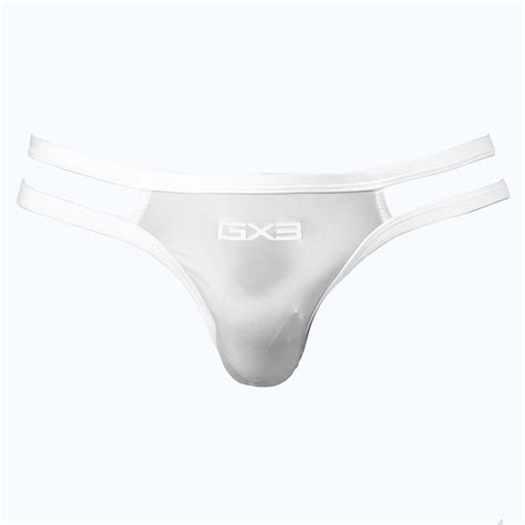 GX Men Underwear Shine Plus White Assorted Slit Bikini ราคา จด