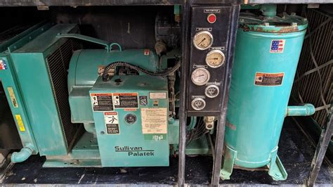 Sullivan Palatek Dg Hp Rotary Screw Air Compressor Kaeser Ingersoll