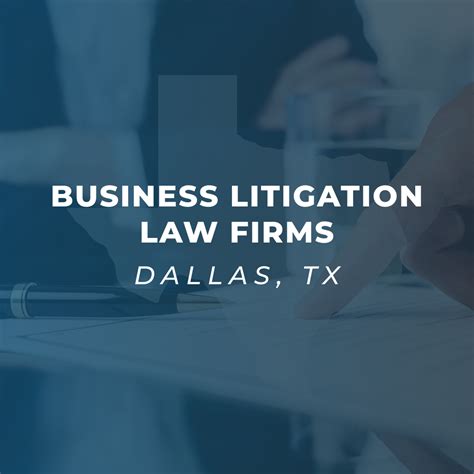 The Top Business Litigation Law Firms in Dallas - Wood Edwards