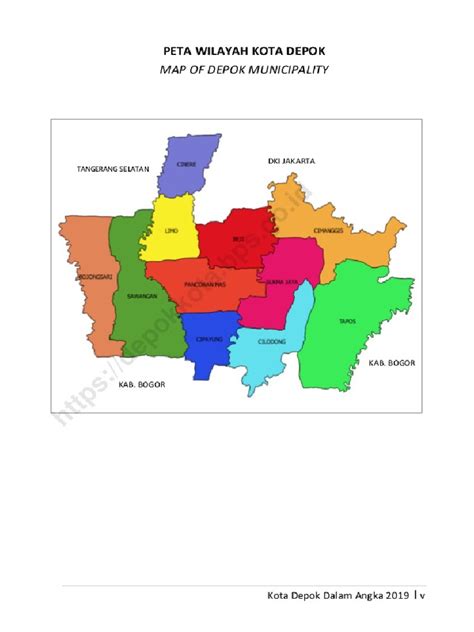 Peta Kota Depok | PDF