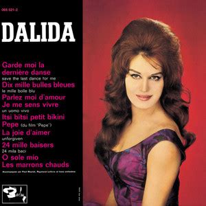 Itsi Bitsi Petit Bikini Dalida Paroles Et Accords La Bo Te Chansons