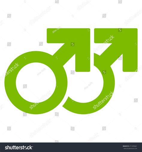 Gay Couple Symbol Icon Vector Style Stock Vector Royalty Free Shutterstock