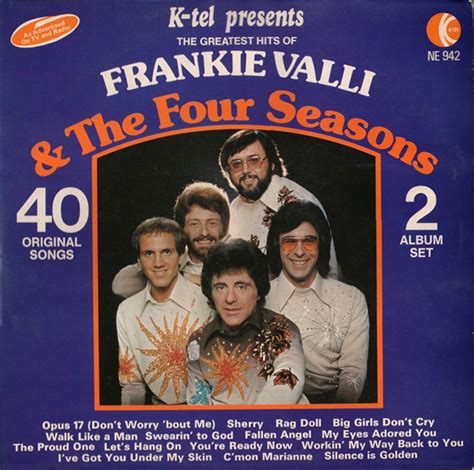 Frankie Valli And The Four Seasons The Greatest Hits Of Frankie Valli