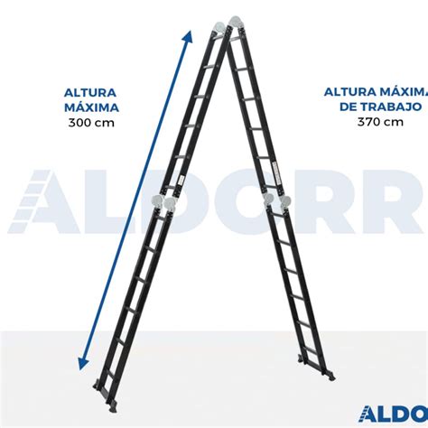 X Aldorr Professional Escalera Plegable Sin Plataforma Meter