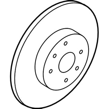 517121G000 Genuine Kia Disc-Front Brake