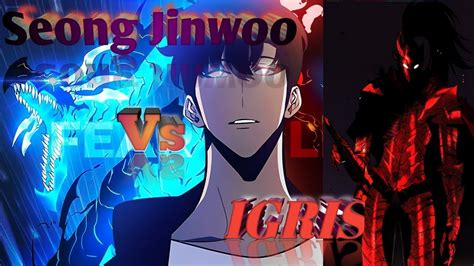 Solo Leveling Sung Jin Woo Vs Igris Mmv Amv Youtube