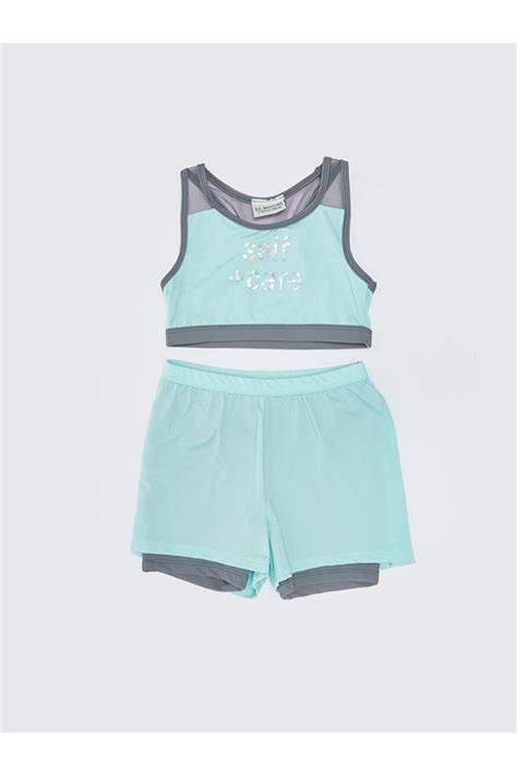 DEEP BEACH Şort ve taytlı kız çocuk bikini takım Fiyatı Yorumları Trendyol