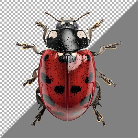 Premium Psd Ladybug On Transparent Background Ai Generated