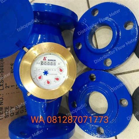 Jual Water Meter Amico 2 Inch Dn 50 Flow Meter Original Air Jakarta