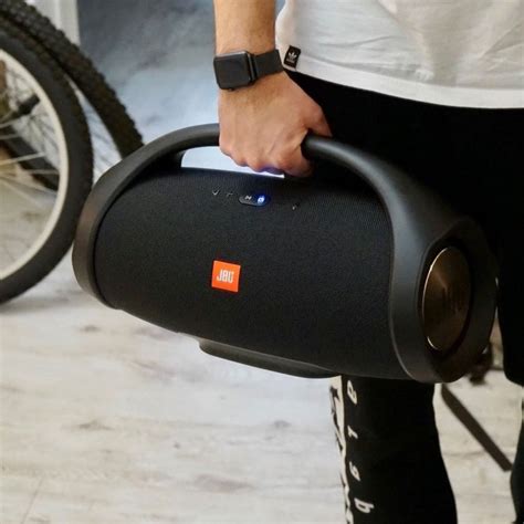 JBL Boombox 40W БОЛЬШОЙ, 33см портативная колонка, жбл бумбокс, блютуз ...