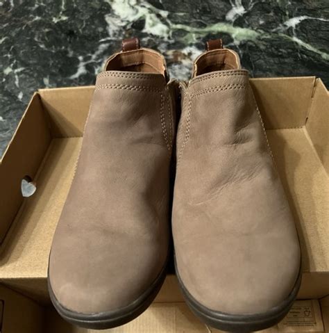 Womens Cobb Hill Collection Boots Brown Tan Size 11 Suede Leather Ebay