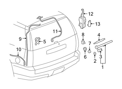 Gmc Yukon Xl Parts Diagram