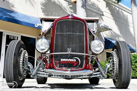 1932 Ford Roadster Street Rod Steel Body Hot Rod Stock 6080 For Sale Near Lake Park FL FL