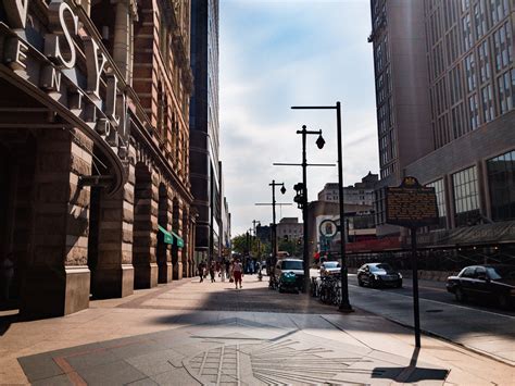 City Sidewalk And Buildings - Free Stock Photo - FOCA Stock