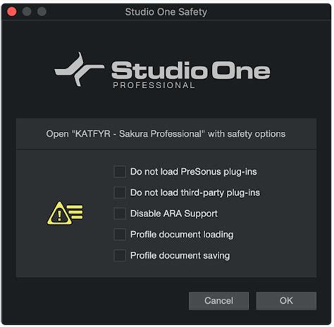 Studio One 6: Diagnostic reporting in Studio One – Knowledge Base ...