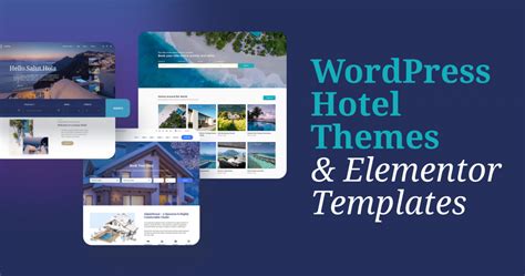 Hotel Wordpress Themes Elementor Templates In By Motopress