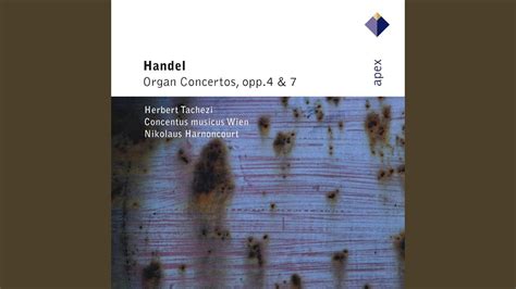 Handel Organ Concerto No 11 In G Minor Op 7 No 5 HWV310 IV Gavotte