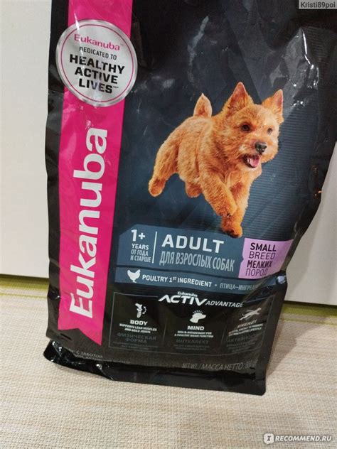 Eukanuba Adult Small Breed 1+ years Корм сухой для взрослых собак ...
