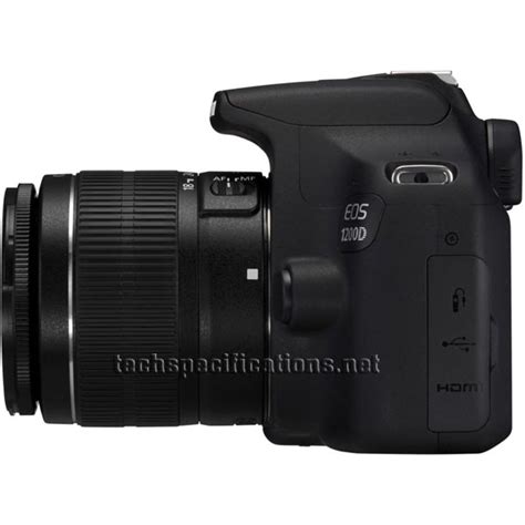 Canon EOS 1200D DSLR Camera Tech Specs