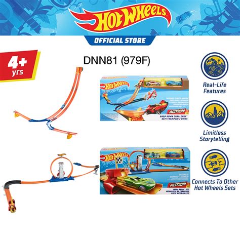 Hot Wheels Race Rally ฮอตวลส ชดรางแขงแรลล DNN81 979F VN Shopee Thailand