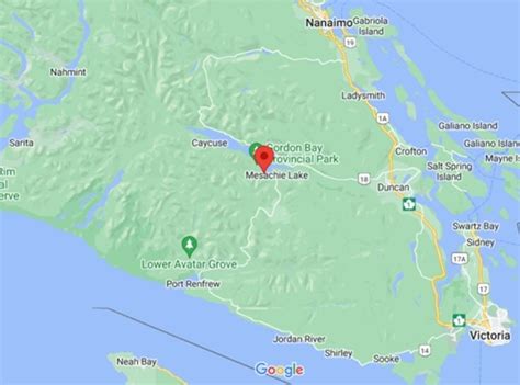 Where Is Honeymoon Bay British Columbia See Regional Map More