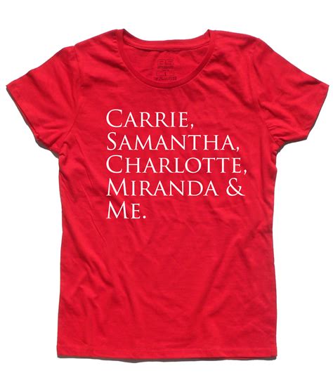Sex And The City T Shirt Donna Carrie E Stylershop