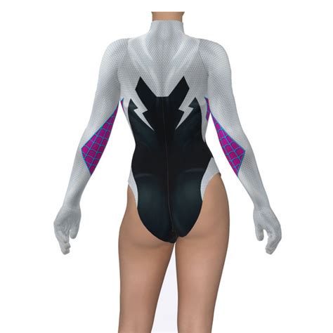 Edge Of Spider Verse Spider Gwen Bikini Swimsuit Costume Swimsuit Spider Gwen Cosplay