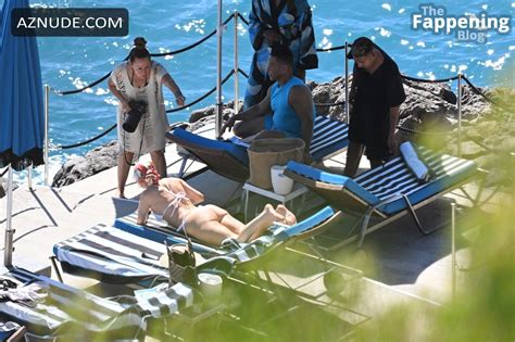 Jennifer Lopez Sizzles In A White Thong Bikini On The Amalfi Coast Aznude