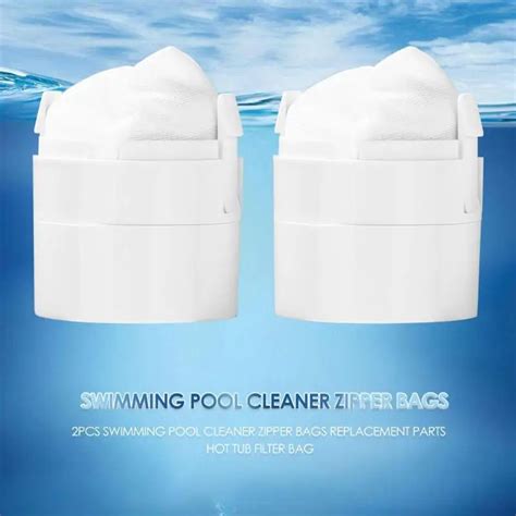 2 шт. сумки на молнии для чистки бассейна многоразовые аксессуары для ...