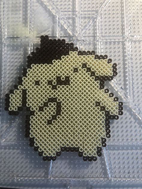 Pompompurin Perler 🐶🌻💛 Easy Perler Bead Patterns Perler Crafts